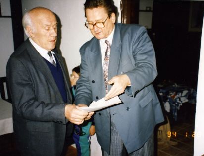 Ladislav Kubeš, Miloslav Vaněk, Borkovice 28.1.1994